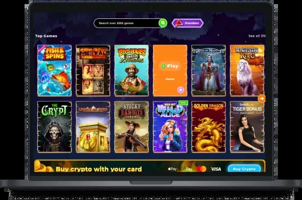 Online Casino Wazamba Australia Desktop